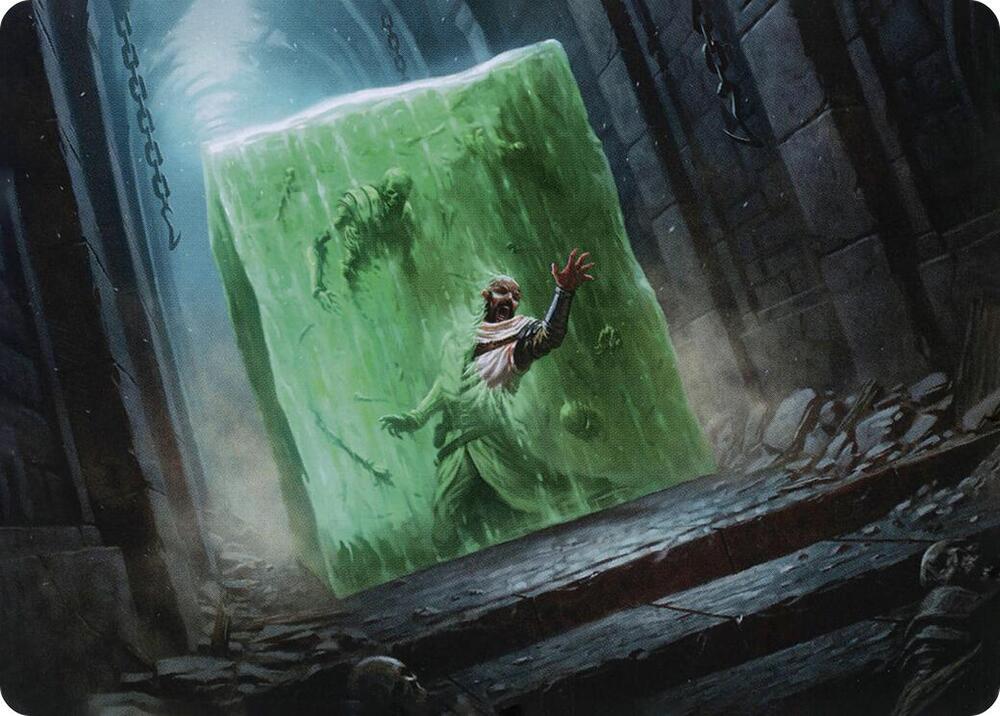 Gelatinous Cube Art Card 7 card from Art Series: Adventures in the Forgotten Realms