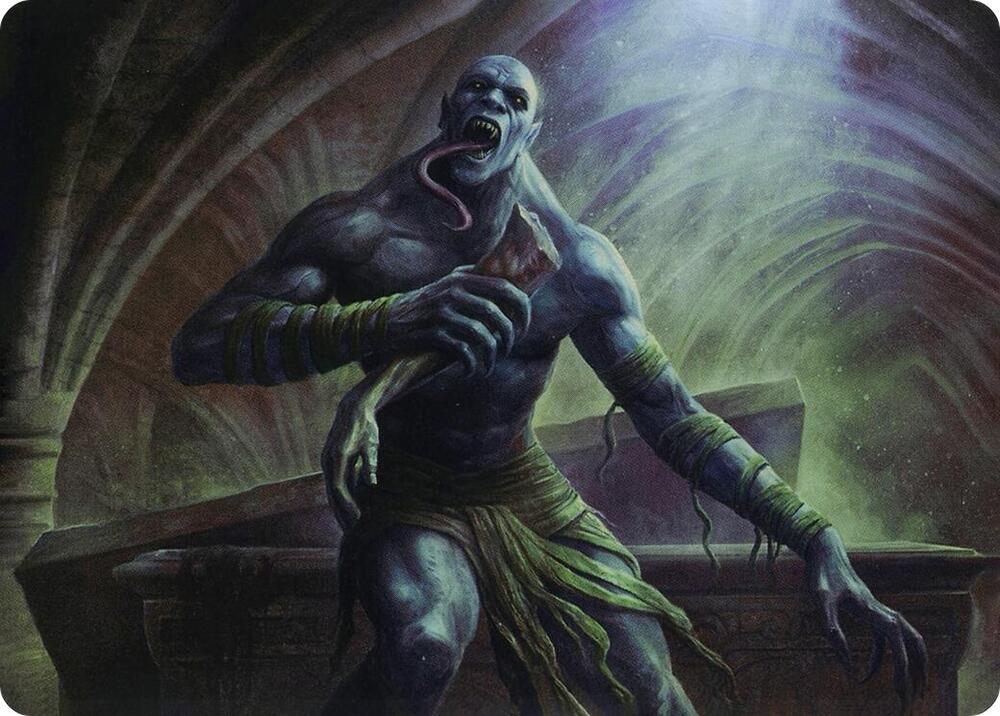 Ghoul Art Card 18 card from Art Series: Adventures in the Forgotten Realms