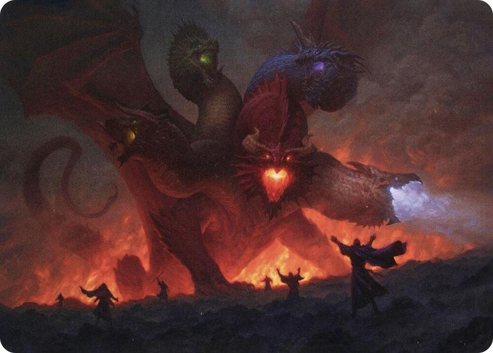 Tiamat Art Card 26 card from Art Series: Adventures in the Forgotten Realms
