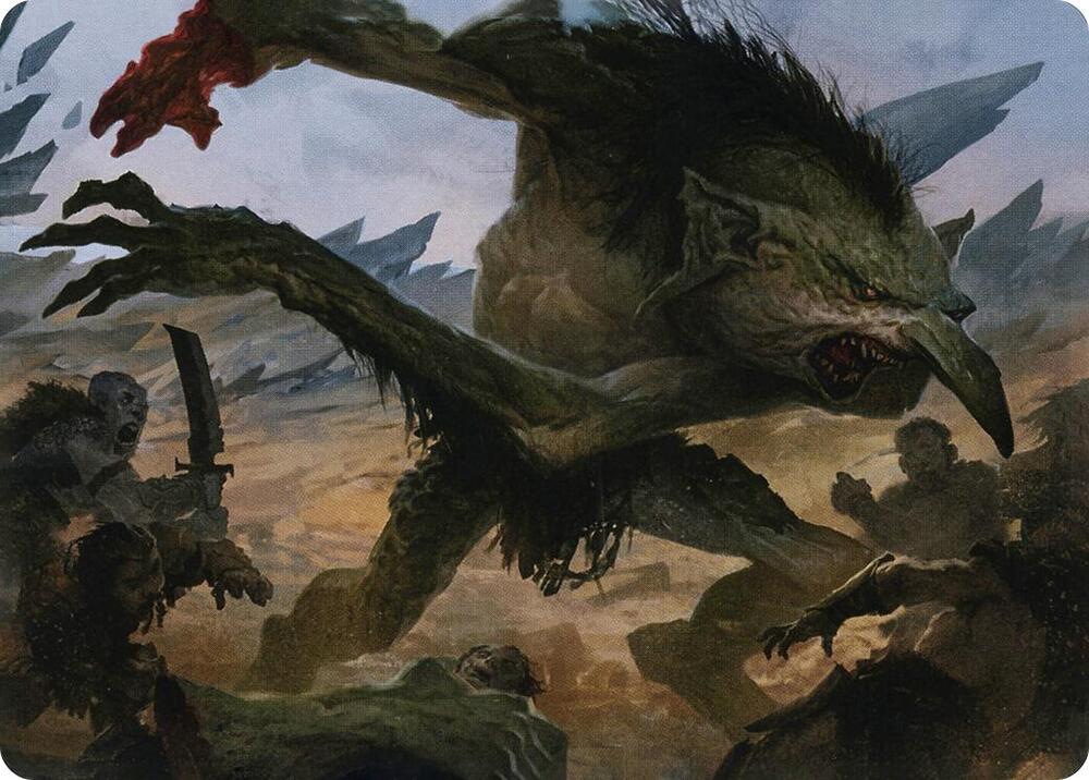 Troll Art Card 21 card from Art Series: Adventures in the Forgotten Realms