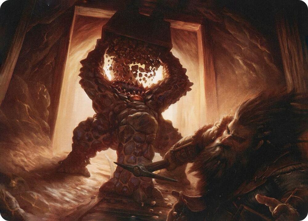 Xorn Art Card 23 card from Art Series: Adventures in the Forgotten Realms
