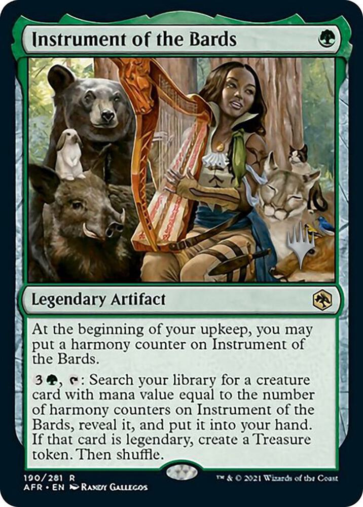 Instrument of the Bards 190 card from Promo Pack: Adventures in the Forgotten Realms