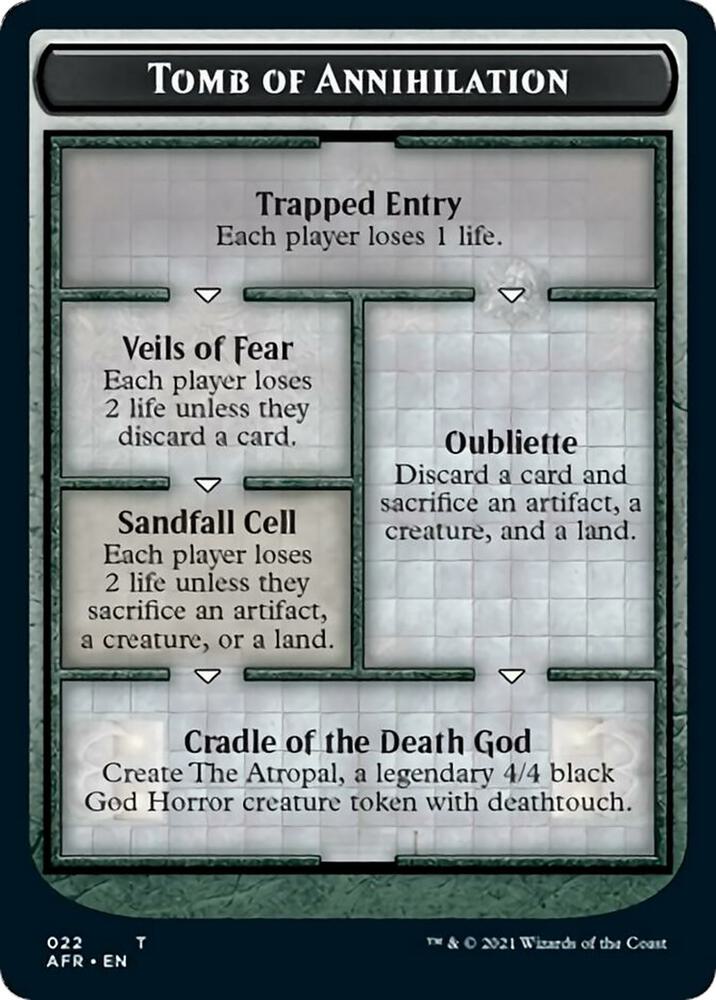Tomb of Annihilation (AFR) 22 card from Oversize Cards