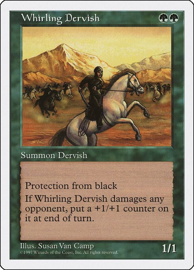 Whirling Dervish card from Fifth Edition