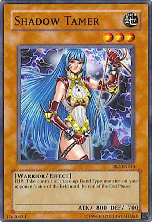 Shadow Tamer DB2-EN144 card from Dark Beginning 2