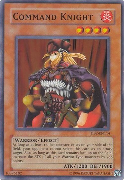 Command Knight DB2-EN114 card from Dark Beginning 2