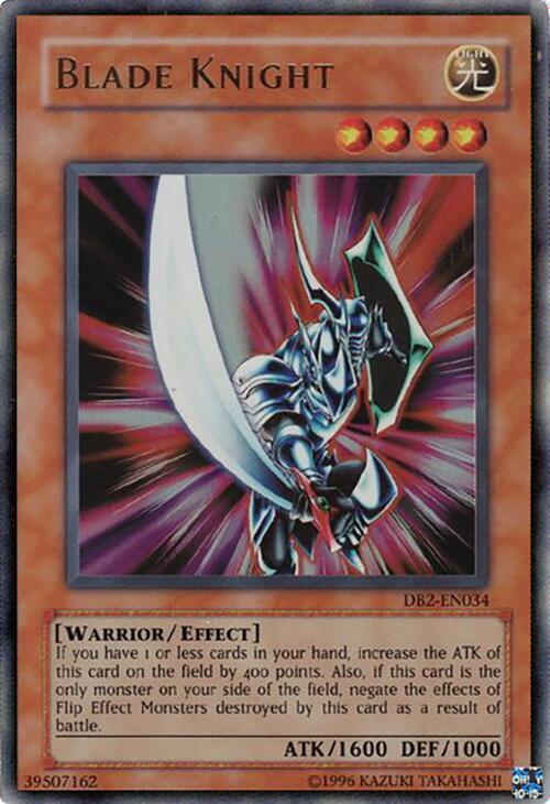 Blade Knight DB2-EN034 card from Dark Beginning 2