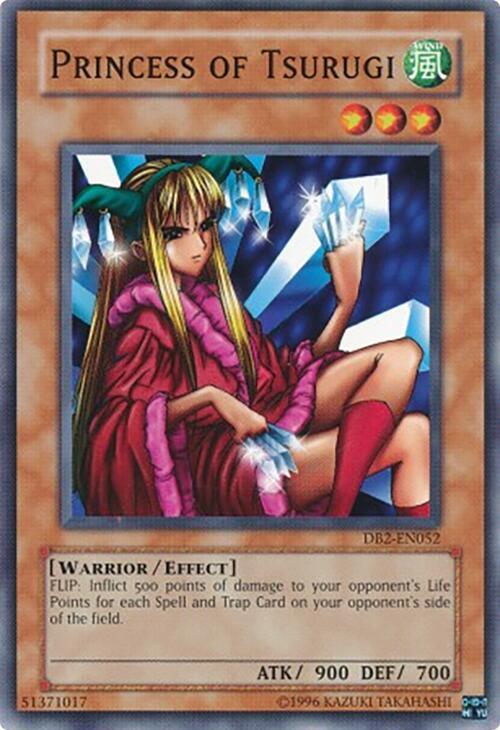 Princess of Tsurugi DB2-EN052 card from Dark Beginning 2