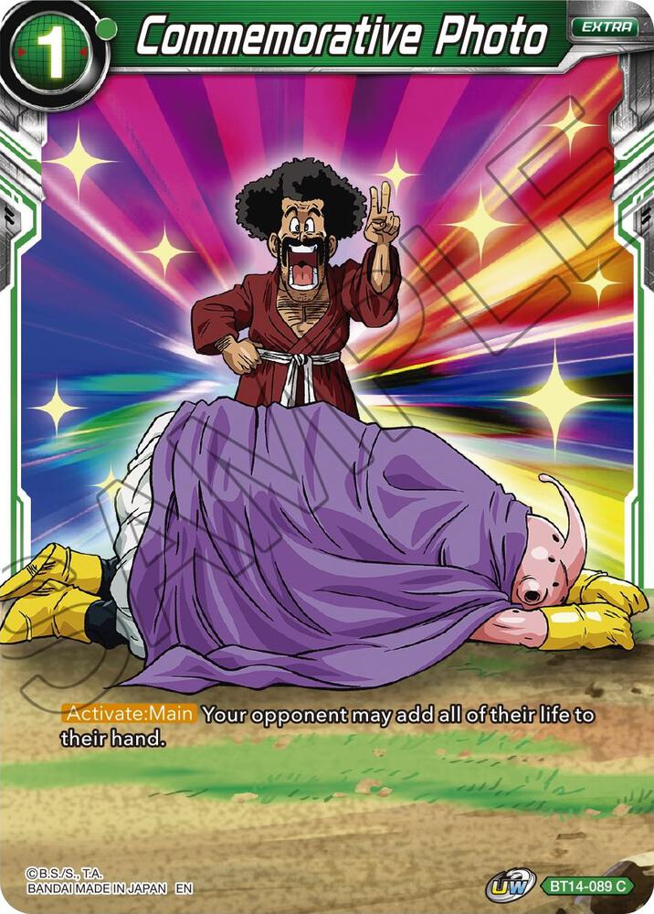 Commemorative Photo BT14-089 card from Cross Spirits