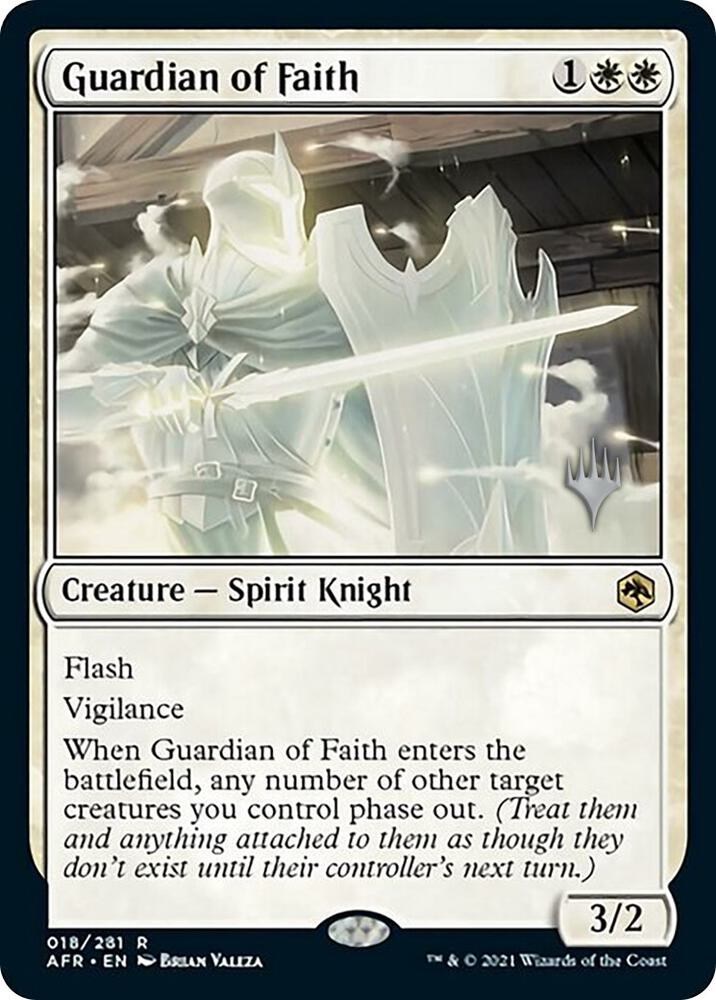 Guardian of Faith 18 card from Promo Pack: Adventures in the Forgotten Realms