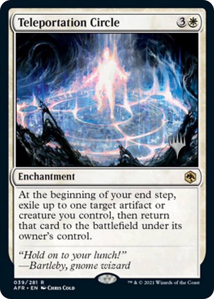 Teleportation Circle 39 card from Promo Pack: Adventures in the Forgotten Realms