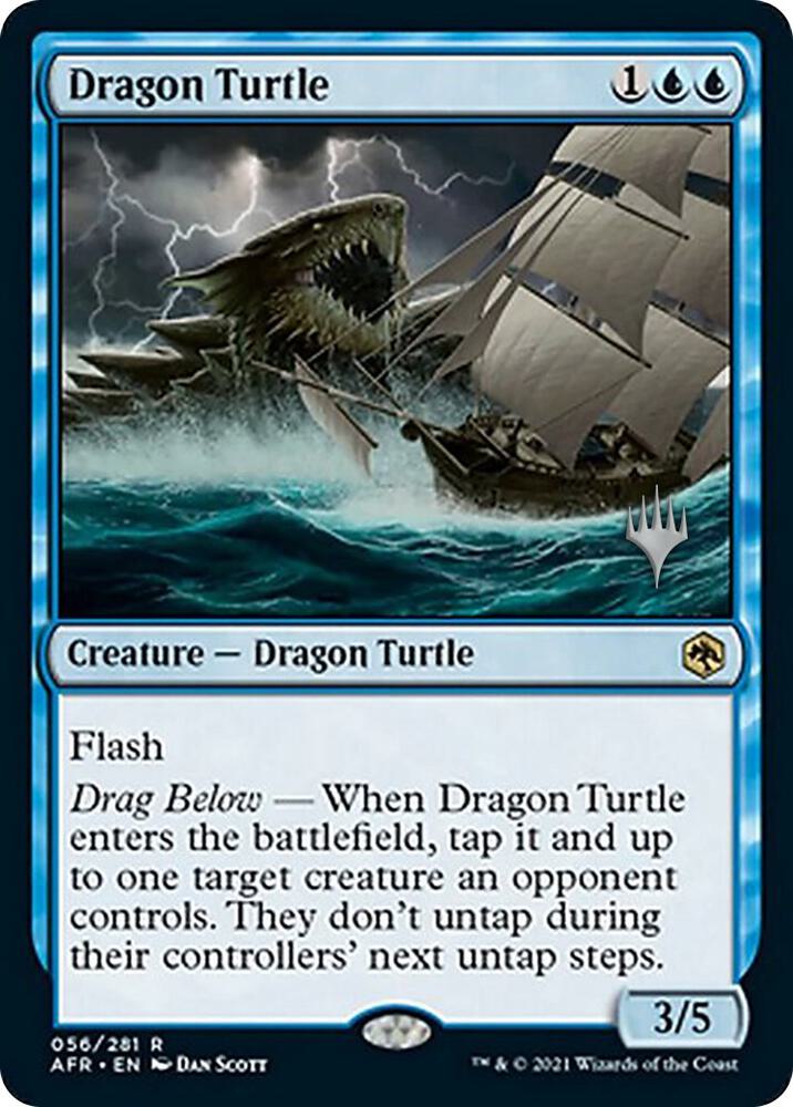 Dragon Turtle 56 card from Promo Pack: Adventures in the Forgotten Realms