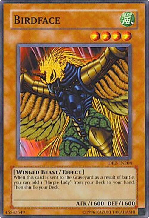 Birdface DB2-EN208 card from Dark Beginning 2