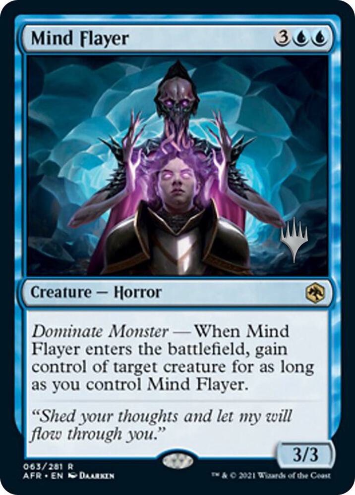 Mind Flayer 63 card from Promo Pack: Adventures in the Forgotten Realms