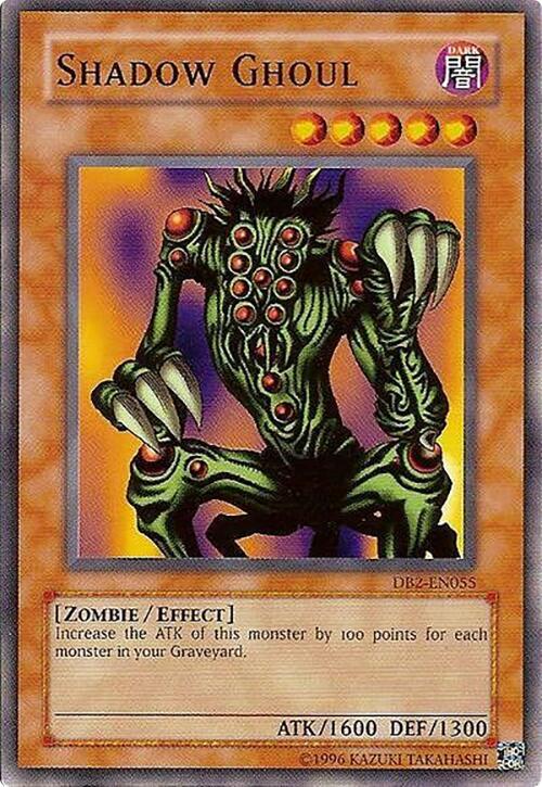 Shadow Ghoul DB2-EN055 card from Dark Beginning 2