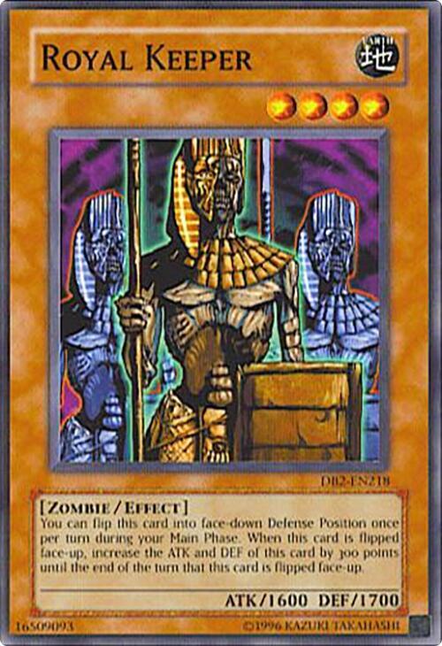 Royal Keeper DB2-EN218 card from Dark Beginning 2