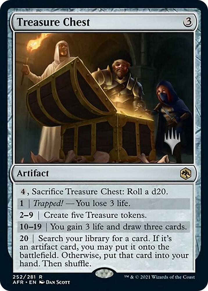 Treasure Chest 252 card from Promo Pack: Adventures in the Forgotten Realms