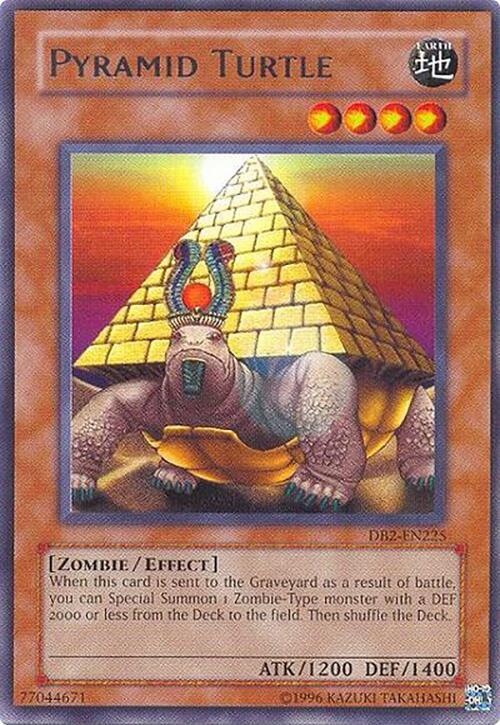Pyramid Turtle DB2-EN225 card from Dark Beginning 2