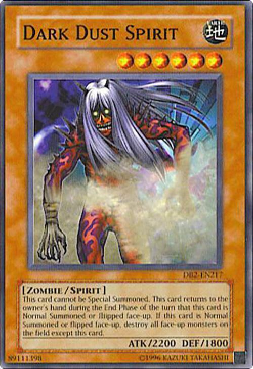 Dark Dust Spirit DB2-EN217 card from Dark Beginning 2