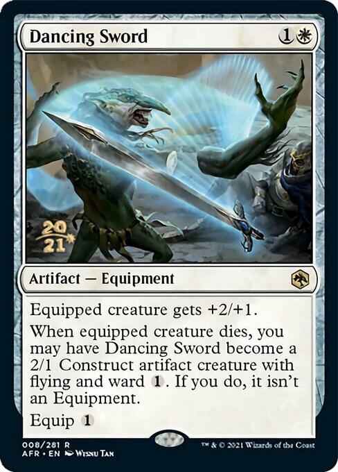 Dancing Sword 8 card from Prerelease Cards