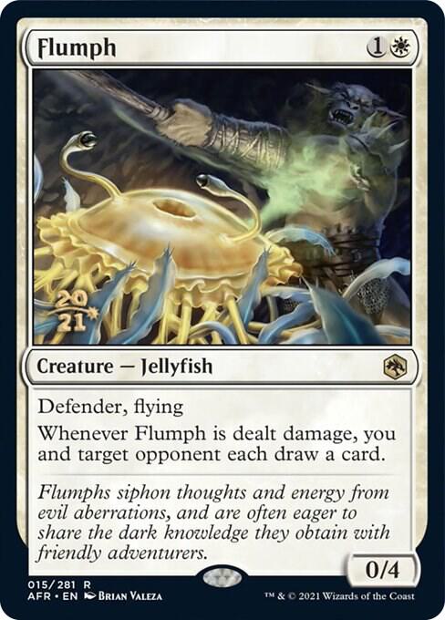 Flumph 15 card from Prerelease Cards