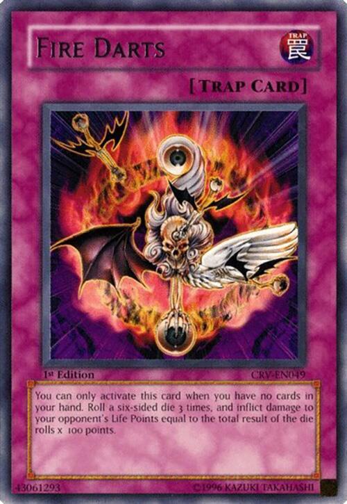 Fire Darts CRV-EN049 card from Cybernetic Revolution
