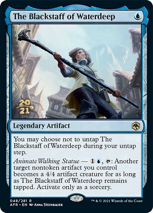 The Blackstaff of Waterdeep 48 card from Prerelease Cards
