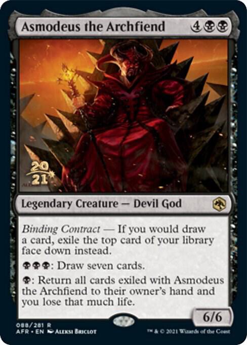 Asmodeus the Archfiend 88 card from Prerelease Cards