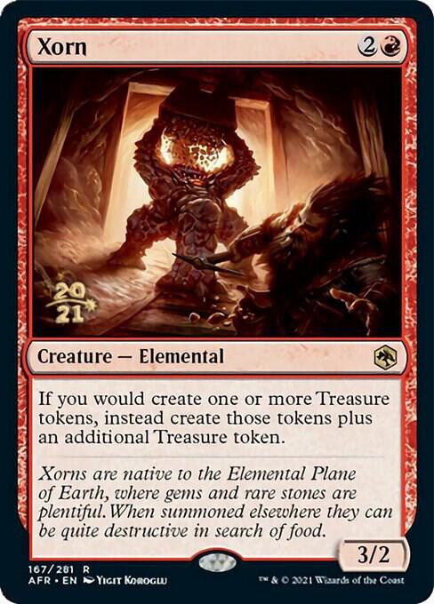 Xorn 167 card from Prerelease Cards