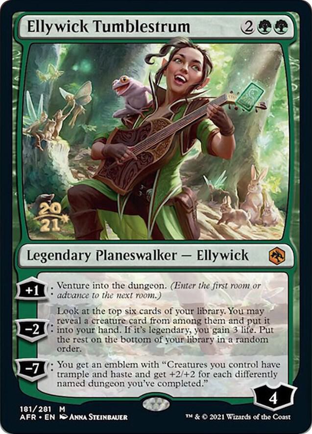 Ellywick Tumblestrum 181 card from Prerelease Cards