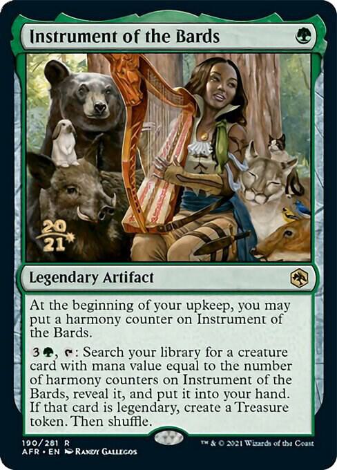 Instrument of the Bards 190 card from Prerelease Cards