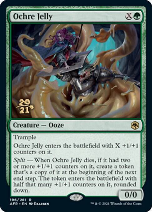 Ochre Jelly 196 card from Prerelease Cards