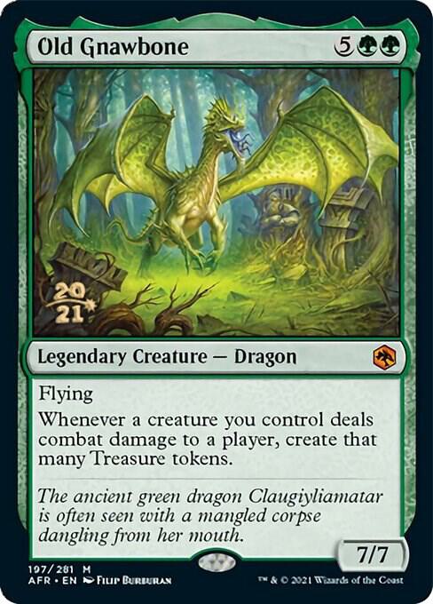 Old Gnawbone 197 card from Prerelease Cards