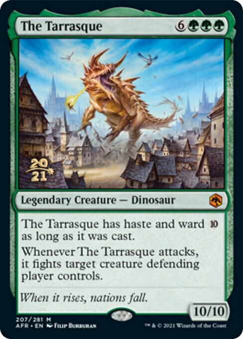 The Tarrasque 207 card from Prerelease Cards