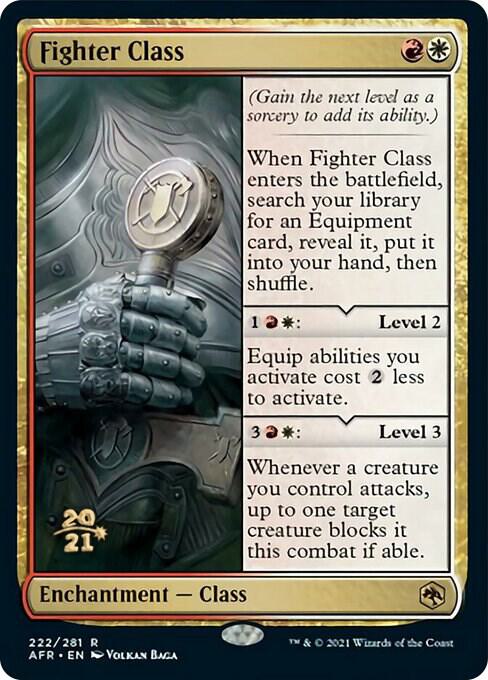 Fighter Class 222 card from Prerelease Cards