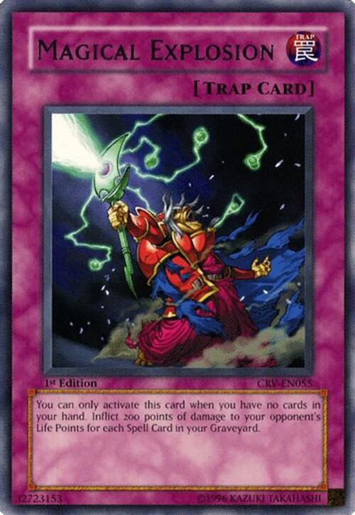 Magical Explosion CRV-EN055 card from Cybernetic Revolution