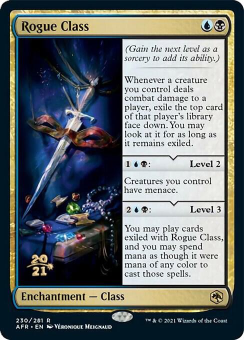 Rogue Class 230 card from Prerelease Cards