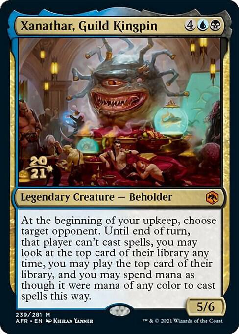 Xanathar, Guild Kingpin 239 card from Prerelease Cards