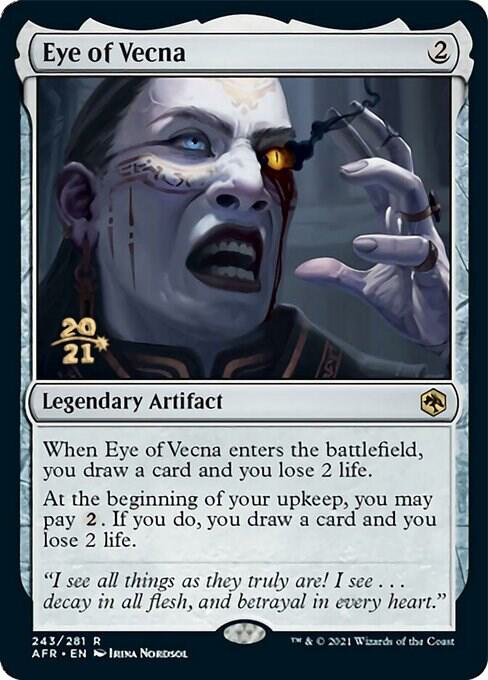 Eye of Vecna 243 card from Prerelease Cards