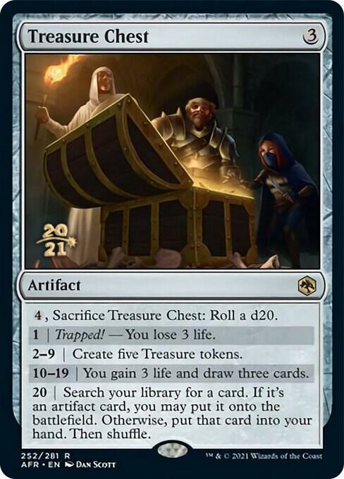 Treasure Chest 252 card from Prerelease Cards