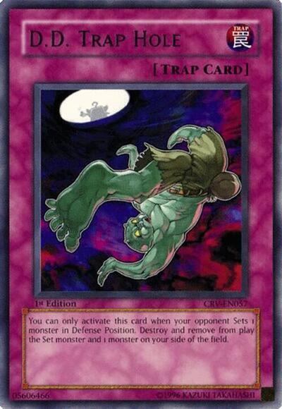 D.D. Trap Hole CRV-EN057 card from Cybernetic Revolution