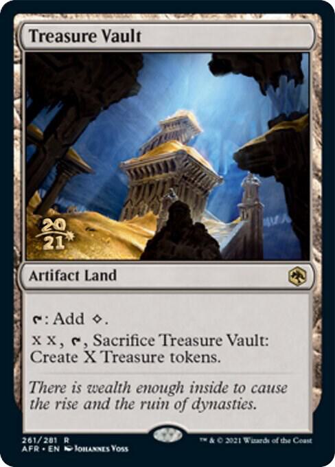 Treasure Vault 261 card from Prerelease Cards