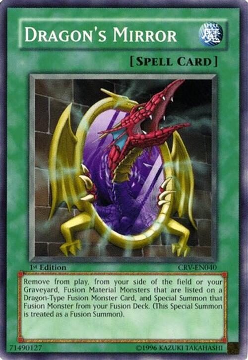 Dragon's Mirror CRV-EN040 card from Cybernetic Revolution