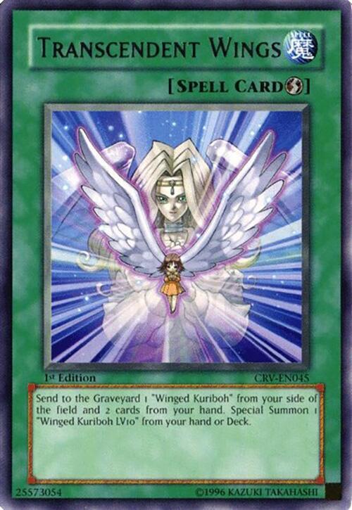 Transcendent Wings CRV-EN045 card from Cybernetic Revolution