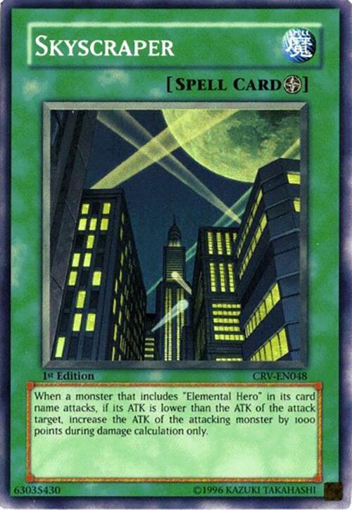 Skyscraper CRV-EN048 card from Cybernetic Revolution