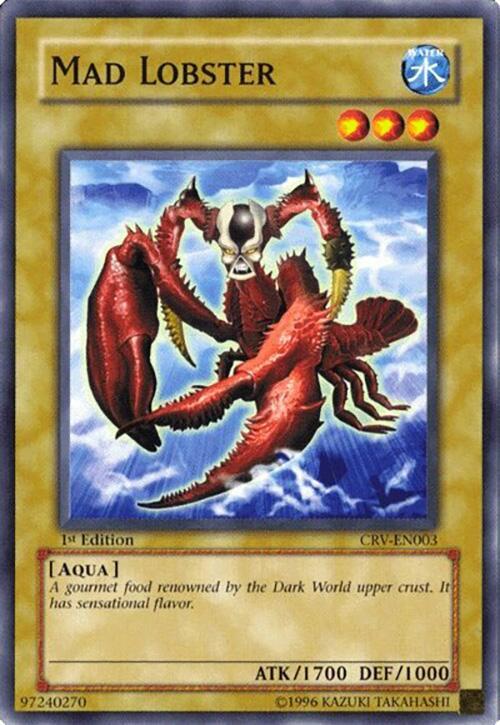 Mad Lobster CRV-EN003 card from Cybernetic Revolution