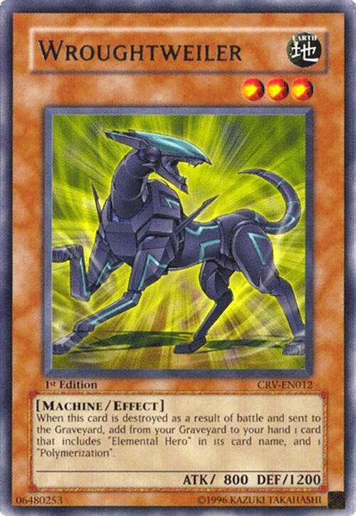 Wroughtweiler CRV-EN012 card from Cybernetic Revolution