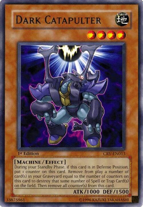 Dark Catapulter CRV-EN013 card from Cybernetic Revolution