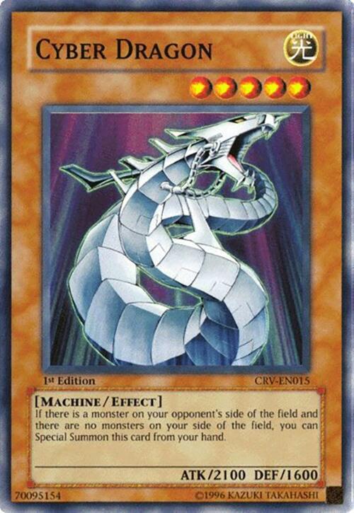 Cyber Dragon CRV-EN015 card from Cybernetic Revolution