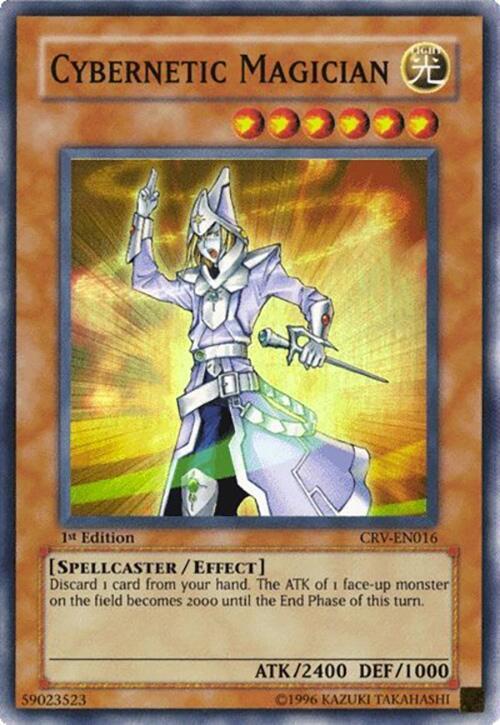 Cybernetic Magician CRV-EN016 card from Cybernetic Revolution